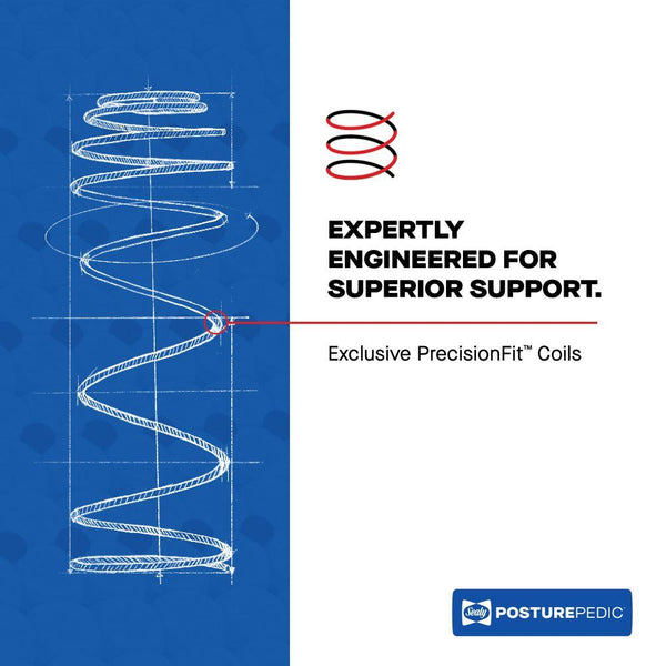 and cool-to-the-touch comfort night after night.The orthopedic-inspiredPosturepedic Pro Support System reduces those nagging Bed Acheswith exclusivePrecisio