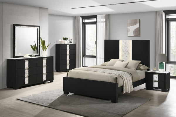 Rangley - King Bed - Black