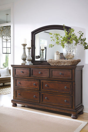 Porter - Rustic Brown - 6 Pc. - Dresser