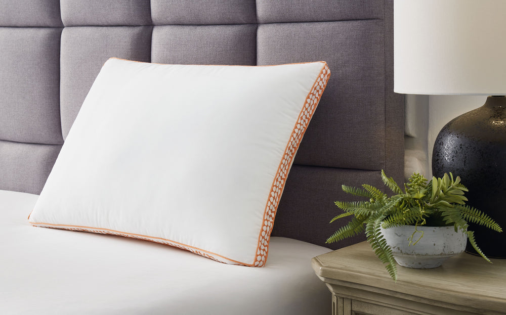 This pillow offers a cooler option for those who sleep hot. The -"pillow inside of a pillow-" combines temperature-regulating ClimaSmart technology with a gel-like fill. Use the outer cover and inner pillow together or separately to adjust to your comfort