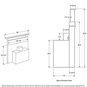 Universal 36" Telescopic Downdraft System