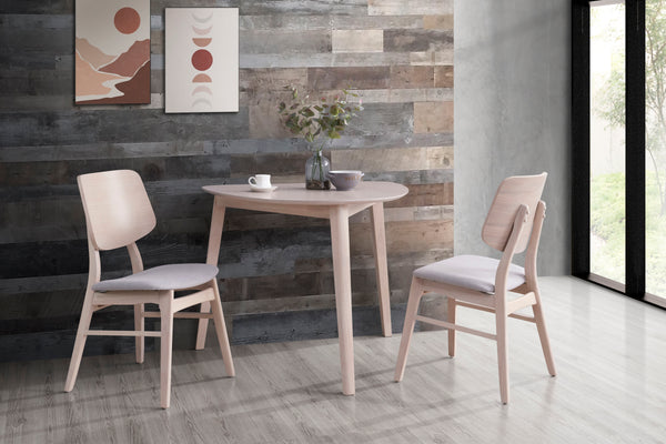 Oscar - Counter Height Table - White Ash