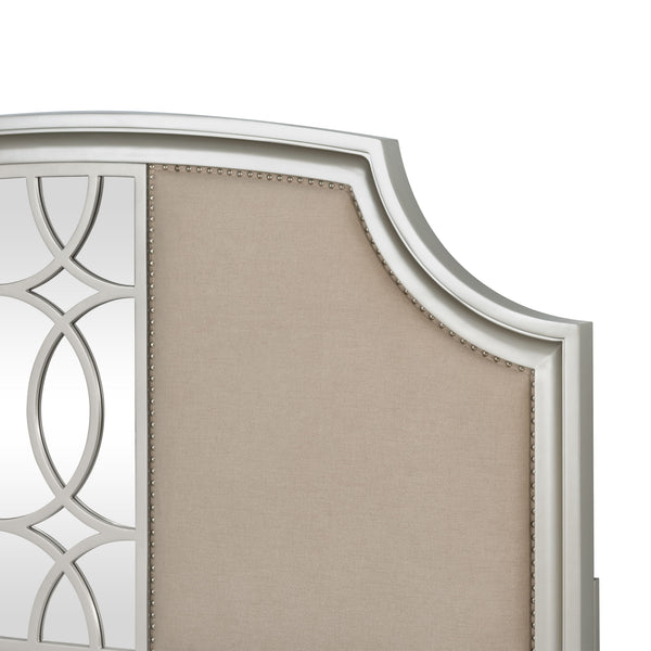 Reflections - 6/6 Eastern King Bed - Silver