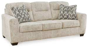  the plush upholstery and dark tri-block legs are a natural complement for so many color schemes. Accent pillows make the seating 