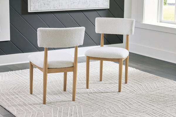  while softly textured upholstery tempts you to sit and stay awhile. What a delicious choice for a dining room update.<br><br><b>Additional
