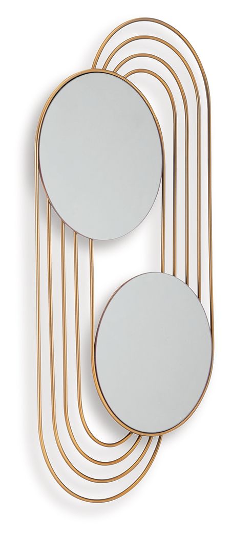 Warrenley - Gold Finish - Accent Mirror