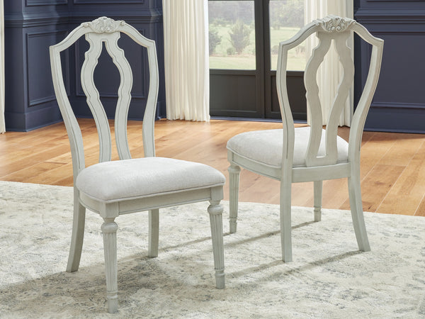  adorned in a classic antiqued white finish