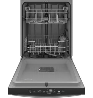GE® ENERGY STAR® Top Control with Plastic Interior Dishwasher with Sanitize Cycle & Dry Boost