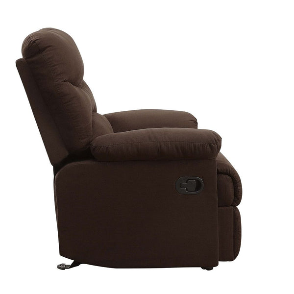 Arcadia - Glider Recliner (Motion) - Dark Brown - 35"