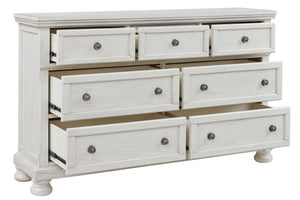 Robbinsdale - Antique White - 6 Pc. - Dresser