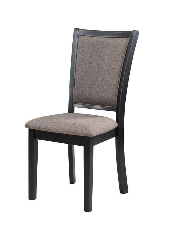 Potomac - 5 Piece Rectangle Dining Set (Table & 4 Chairs) - Brown / Black