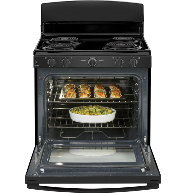 GE® 30" Free-Standing Electric Range