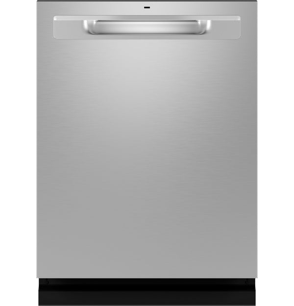 GE® ENERGY STAR® Fingerprint Resistant Top Control with Stainless Steel Interior Dishwasher with Sanitize Cycle