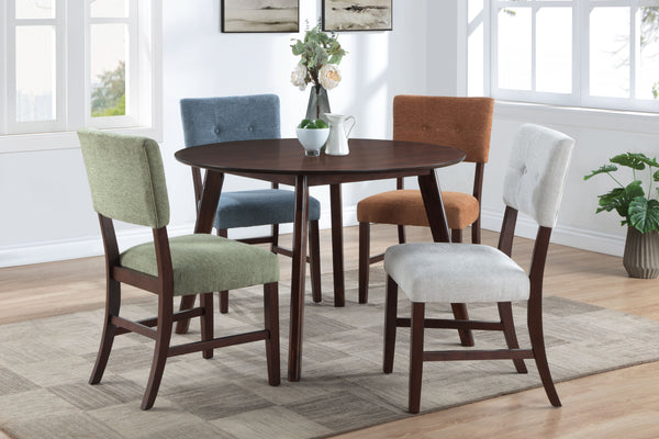  bring durable craftsmanship and modern style to your dining space. Each chair is constructed from solid Rubberwood and reinforced with base stretchers
