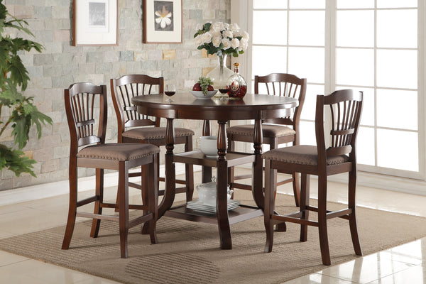  making it a versatile addition to any dining space. Crafted from solid Rubberwood