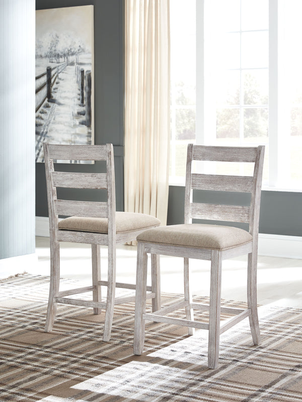  4 Upholstered Barstools