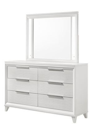 Cressida - King 4 Piece Bedroom Set - White