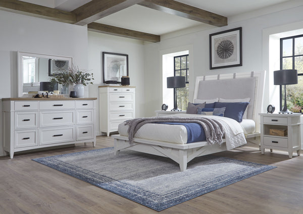 With a nod to early craftsman design and todayâ€™s popular farmhouse aesthetic, Americana Modern Bedroom is the essence of timeless authenticity. Adding easygoing beauty to bedrooms of any size, these fresh designs combine function and versatility with cl