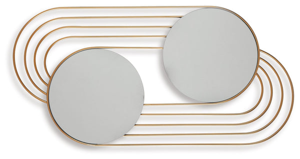 Warrenley - Gold Finish - Accent Mirror