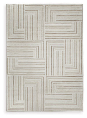 Looking for warmth and coziness in your home? This area rug is the ideal solution. With its high-low pile and neutral-hued geometric design, it seamlessly blends with both modern and traditional decor styles. Experience the inviting ambiance this rug brin