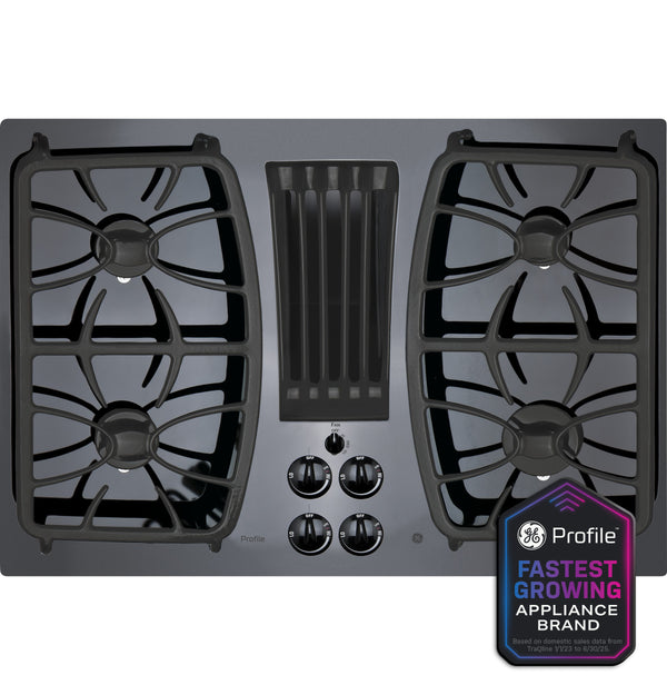 GE Profile™ 30" Built-In Gas Downdraft Cooktop