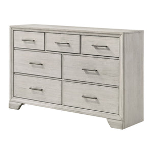 Jaymes - Queen 5 Piece Bedroom Set - White Mist
