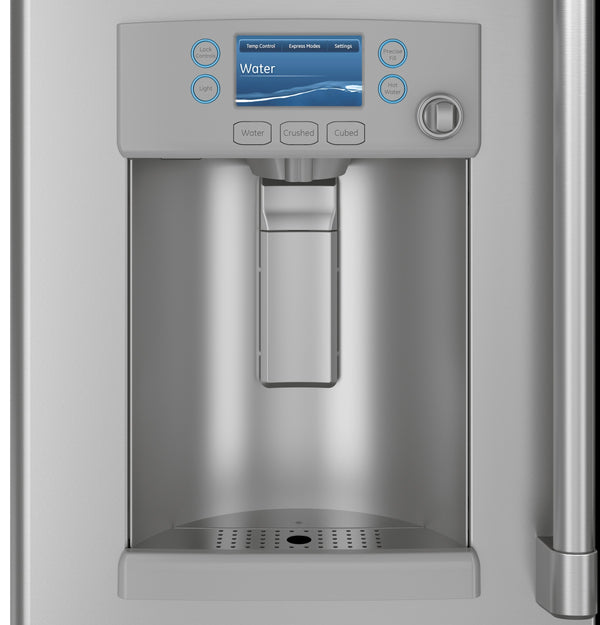 Café™ ENERGY STAR® 27.7 Cu. Ft. Smart French-Door Refrigerator with Hot Water Dispenser