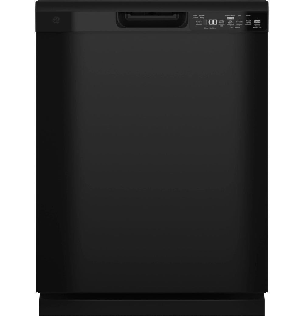 GE® ENERGY STAR® Front Control with Plastic Interior Dishwasher with Sanitize Cycle & Dry Boost