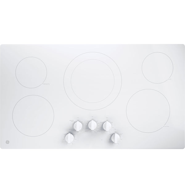 GE® 36" Built-In Knob Control Electric Cooktop