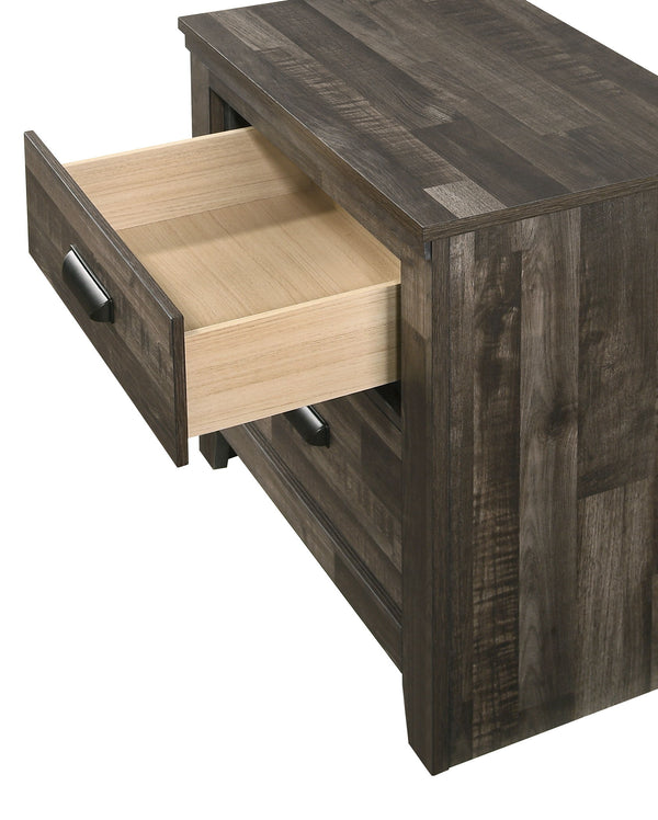 Carter - Queen 5 Piece Bedroom Set - Brown