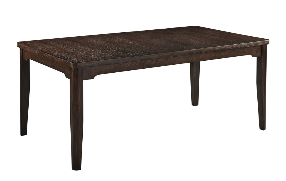 Elevate your dining experience with this elegantly crafted ensemble that seamlessly blends modern sophistication with timeless charm. Designed to bring warmth and style to any dining space, this set features a rich, dark wood finish that exudes durability