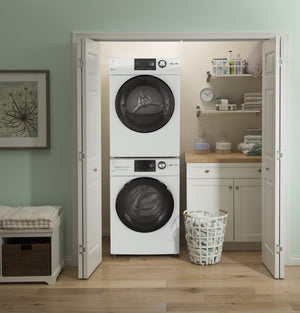 GE® ENERGY STAR®  24" 4.3 Cu.Ft. Front Load Vented Electric Dryer with Stainless Steel Basket
