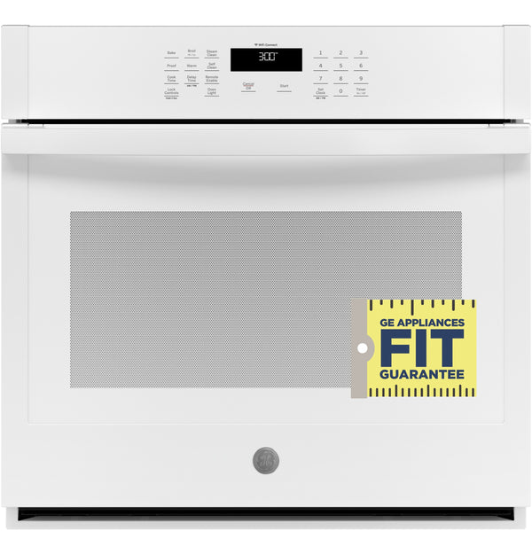 GE® 30" Smart Built-In Self-Clean Single Wall Oven with Never-Scrub Racks