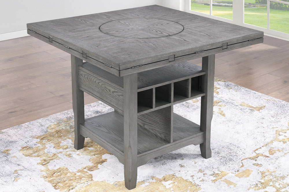 Juego de 7 piezas de altura de mostrador con Lazy Susan