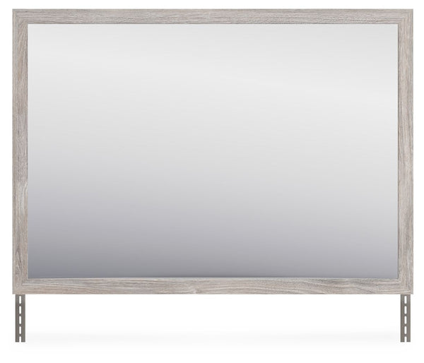  this mirror brings sleek style to your space. The sheer simplicity of its profile frames the glass stunningly. With this decorative piece