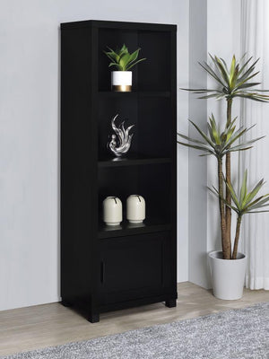  a beacon of organization and style. With three tiers of shelving