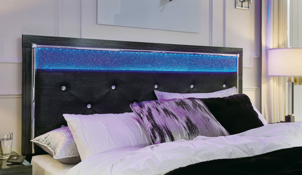  at a price sure to put you at ease. This queen upholstered panel platform bed brings a sense of old Hollywood with a contemporary flair. A deep