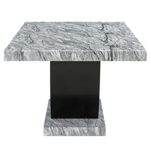 Lyra - Dining Table & 4 Chairs - Gray