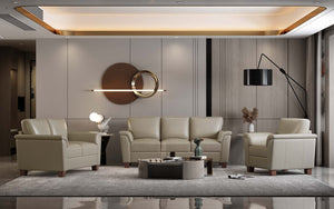 these pieces become even more appealing through the years. The Bennie sofa completes your living space with its deep seat