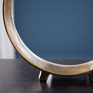 Ryandale - Antique Brass Finish - Sculpture (Set of 2) 11.5"