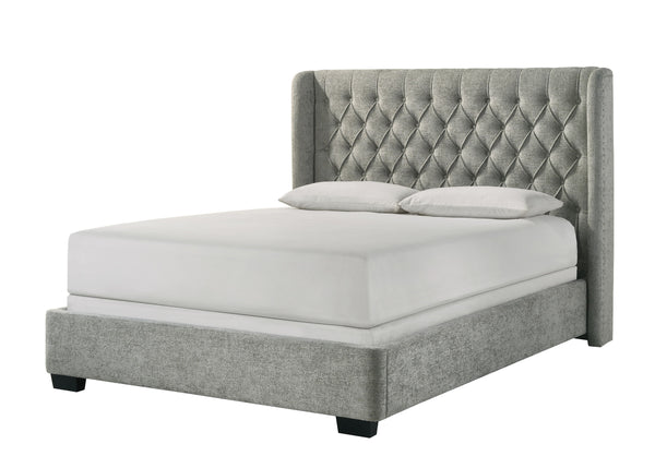 Daphne - Cama King - Tweed Gris Claro