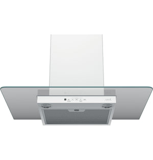 Café™ 30" Wall-Mount Glass Canopy Chimney Hood