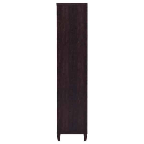 Wadeline - 2 Door Tall Accent Storage Cabinet - Rustic Tobacco