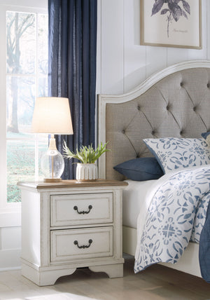 Blendon - Two-tone - Two Drawer Night Stand