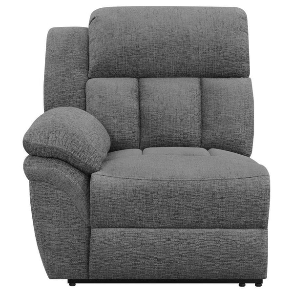 Bahrain - Upholstered Motion Sofa - Charcoal