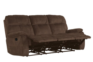 Cooper - Manual Reclining Sofa And Loveseat - Shadow Brown