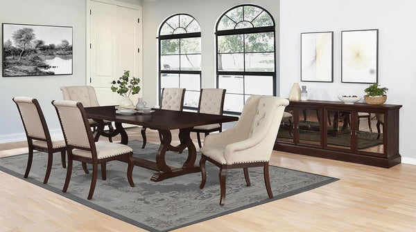  the table easily accommodates eight for everything from a quick breakfast to a holiday feast. Intriguing 