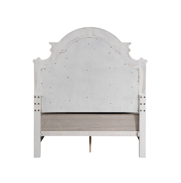 Florian - Eastern King Bed - White