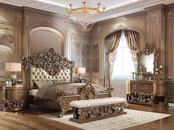 Constantine - Eastern King Bed - PU Leather