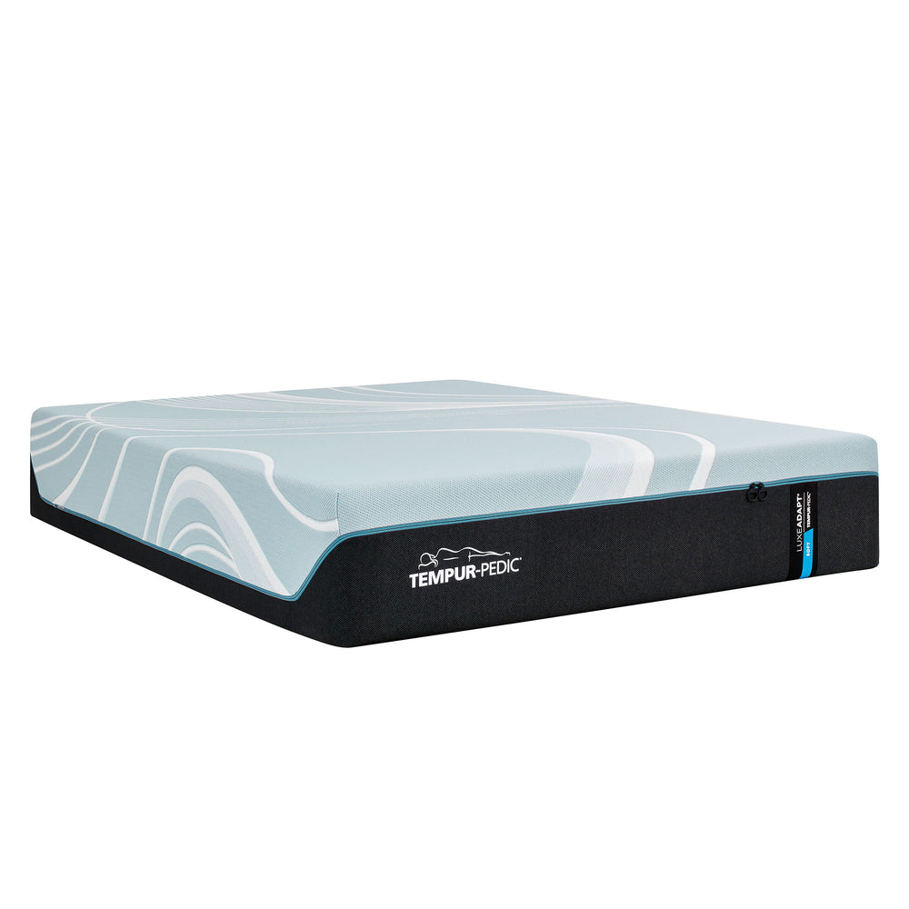The TEMPUR-LuxeAdapt soft mattress delivers exceptional pressure relief and support with a 5-zone Ergonomic Support Layer plus layers of ventilated TEMPUR-Material and Advanced Relief Material. It's designed to relieve pressure points and support your spi